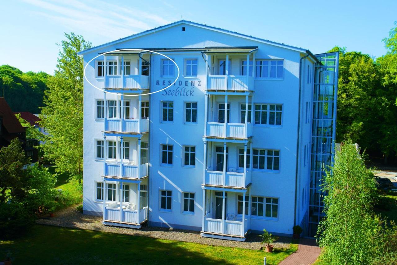 Residenz Seeblick Fewo 25 Mit Balkon Und Meerblick Sellin Kültér fotó